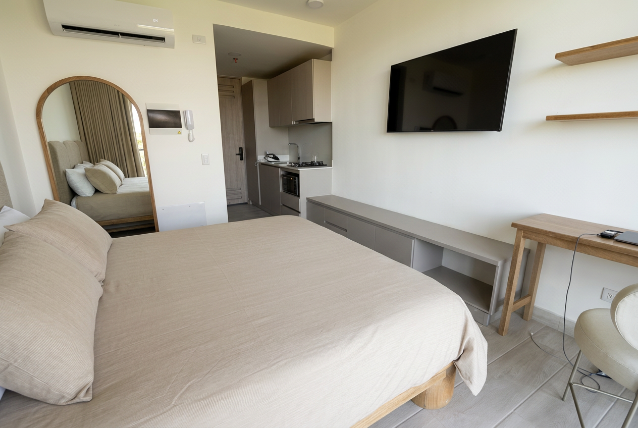 Habitación con cama Queen — Suite Terraz 501